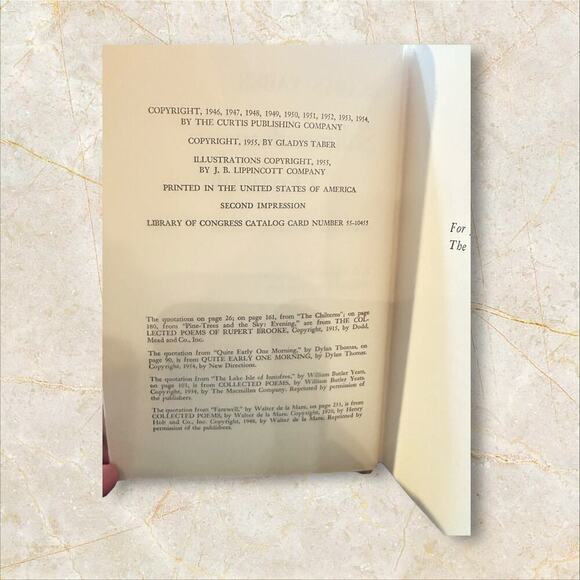 Stillmeadow Daybook Gladys Taber 1955 Vintage Book + Original Sketch - Picture 4 of 11